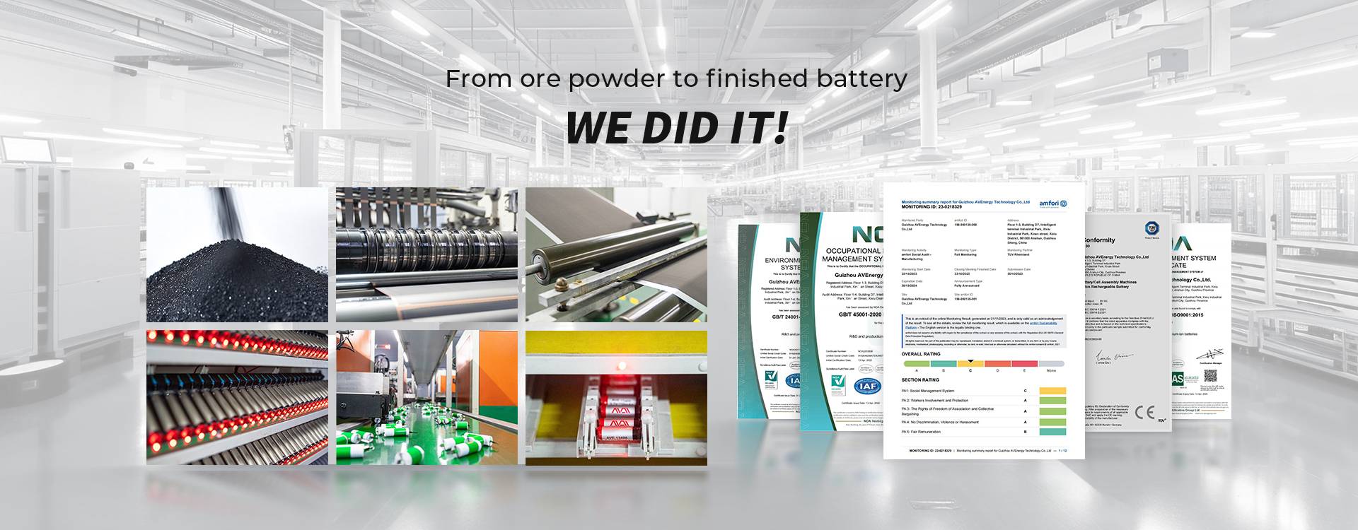 Lithium Battery Professional Production Factory